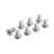 Screws for Mikrotik CSS610-8G-2S+IN Cloud Smart Switch rack mounting