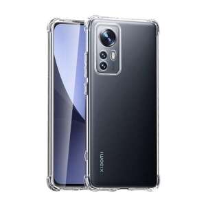 Xiaomi 12T / 12T Pro Anti-Shock átlátszó szilikon tok a telefonon - Rebeltec