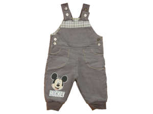 Disney kord Kertésznadrág - Mickey Mouse #szürke - 68-as méret 31020159 Gyerek nadrágok, leggingsek - 3 - 4 év - 0 - 12 hó