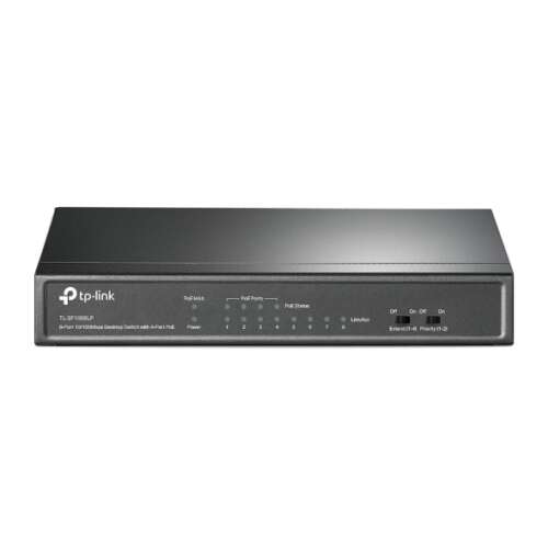 Суич TP-Link TL-SF1008LP, 8-Port