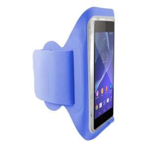KSIX univerzális karpántos telefontartó 5,7 hüvelykes telefonokhoz, kék - Sport telefontok