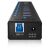 RaidSonic ICY BOX USB3.0 HUB 13 portów czarny (IB-AC6113) 134100930