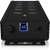 RaidSonic ICY BOX IB-HUB1703-QC3 USB 3.0 хъб с 7 порта и 3 порта за зареждане, черен, заден изглед