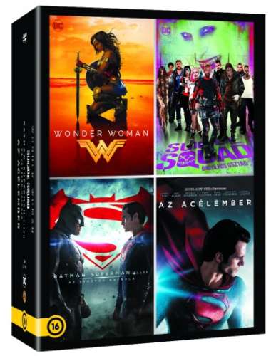 DC Moziverzum 4 filmes gyűjtemény (DVD) 31042618