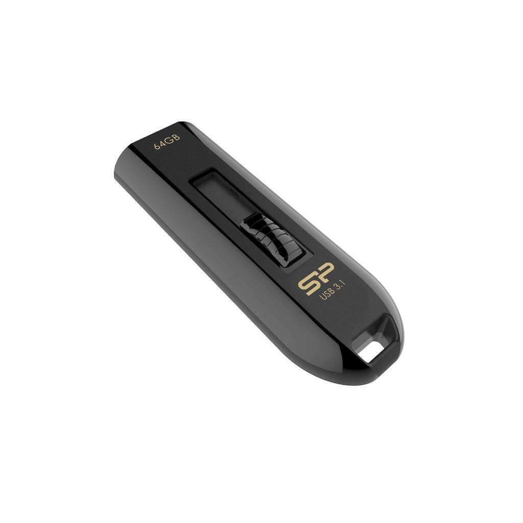 Pen Drive 64GB Silicon Power Blaze B21 USB 3.1 fekete (SP064GBUF3...