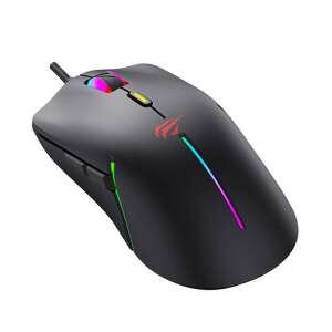 Havit MS1031 fekete RGB világítással ellátott gaming egér - Havit