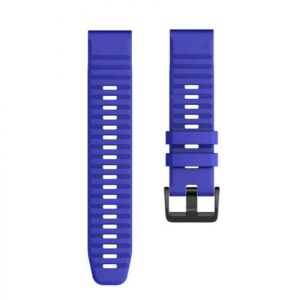 Cellect Garmin Fenix 6S/5S 20mm blue silicone watch band - Computers and Accessory