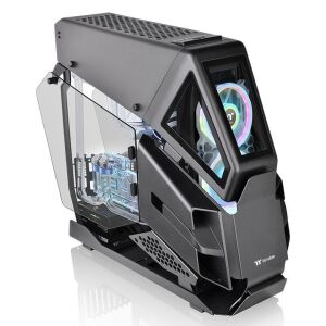 Thermaltake AH T600 Fekete Full Tower Számítógépház Egyedi Vízhűtéssel - Számítógépház