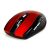 Angled view of Media-Tech MT1113R red wireless mouse