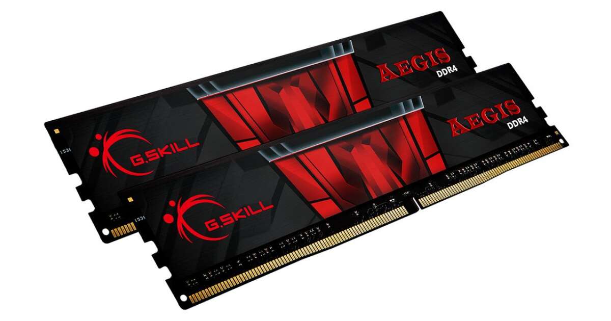 Aegis 32GB (2x16GB) 3000MHz CL16 DDR4 (F4-3000C16D-32GISB