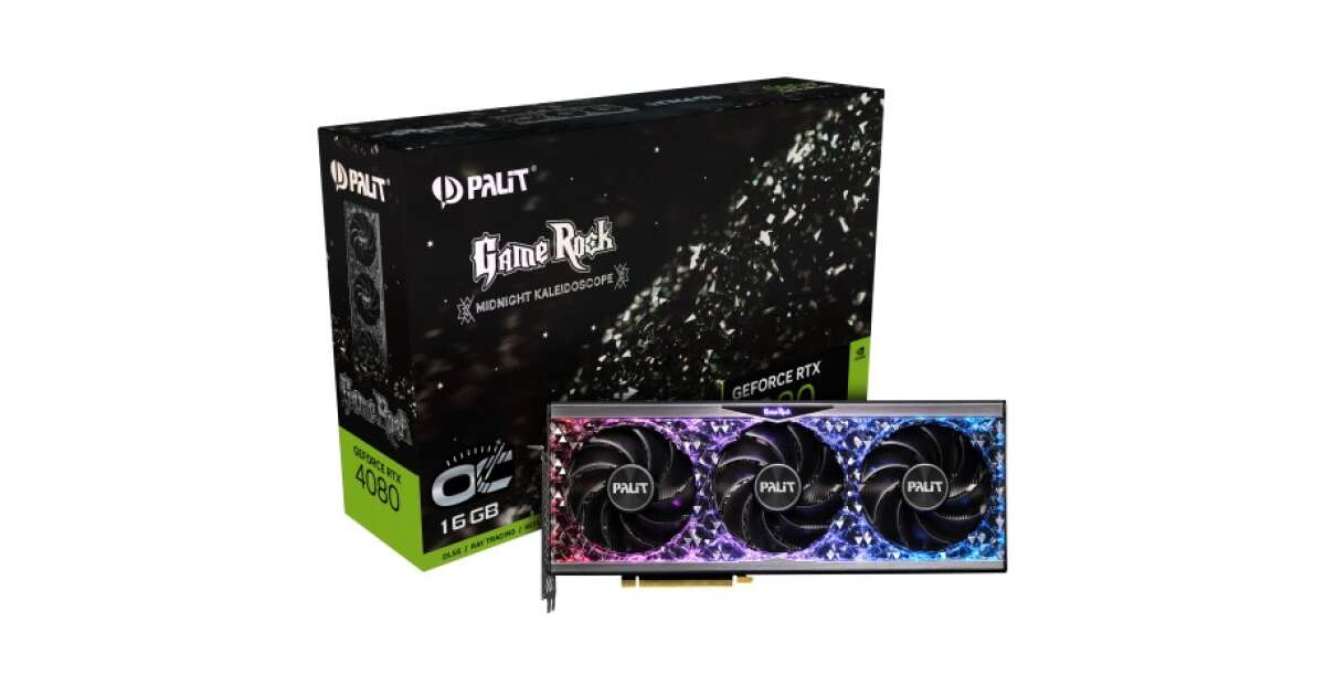 Palit GeForce RTX 4080 GameRock OC 16GB GDDR6X videokártya | Pepita.hu