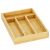 Springos Bamboo Cutlery Tray #brown 121462381