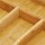 Close-up of Springos bamboo cutlery holder dividers