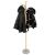 Springos standing coat rack with clothes