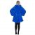 Springos Oversized Blanket Warm-up Top #blue-white 126769910