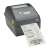 Zebra ZD421D Etikettendrucker druckt ein Etikett, Thermo-Etikettendrucker, Desktop-Etikettendrucker, Barcode-Drucker