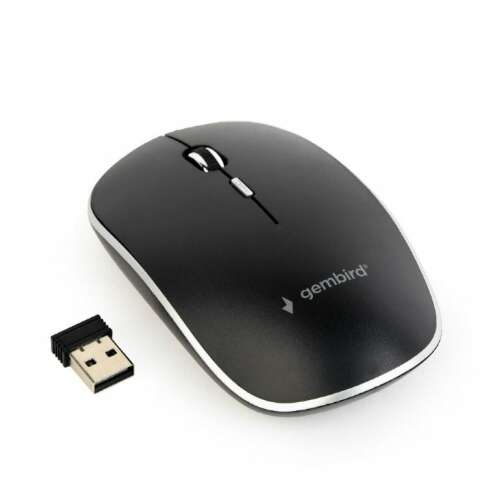 Gembird MUSW-4BS-01 wireless optical mouse, black