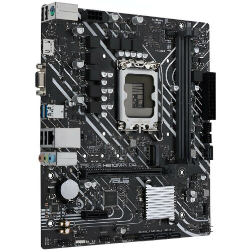 Asus PRIME H610M-K D4 Alaplap, Intel LGA 1700 foglalat - Alaplap