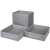 Springos grey drawer organizer set, 3 pieces, unfolded, for organizing clothes, underwear, socks, and other items in drawers