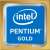 Logo procesora Intel Pentium Gold