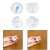 Springos Corner Protectors for Furniture, 10 pack, clear silicone, 3M double-sided adhesive tape