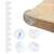 10 pack of Springos clear silicone corner protectors for furniture with a baby sitting on a table