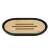 Springos black soap dish with bamboo insert