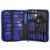 Springos 46-piece car trim removal tool set, organized in blue and black case