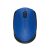 Draufsicht der Logitech M171 blauen kabellosen Maus