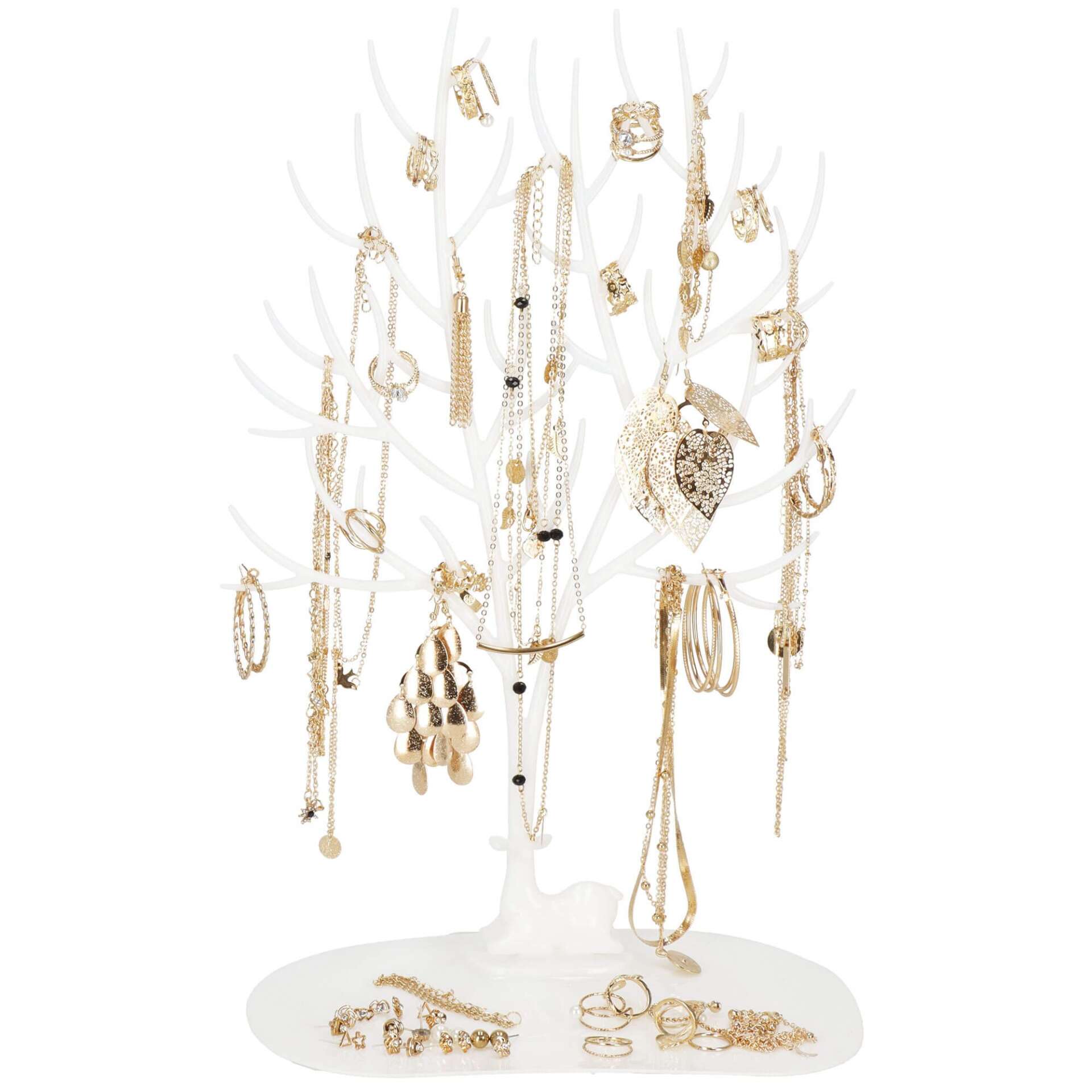 Springos Ékszertároló - fehér