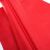 Red polyester fabric for Springos Christmas chair cover.