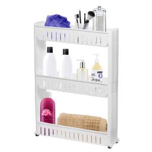 Ha1010 Rollcontainer 3 Fachböden weiß