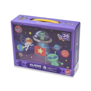 35 darabos puzzle gyerekeknek – Vár az űr 53646328 