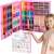 Springos 258 piece art set, pink case, closed, with a girl holding it