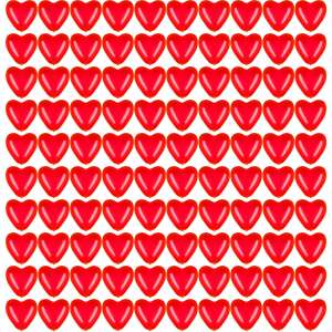 Ps0036 Set de baloane cu inimă 100 buc. 53649913 Baloane