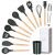 Springos 11-piece kitchen utensil set with holder and packaging