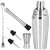 Set shaker pentru cocktail Springos din oțel inoxidabil, cu muddler, jigger, lingură de bar, tocător și sită