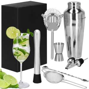 Ki0023 Drink Shaker Bar Set, 8 Teile.