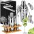 Springos 8-teiliges Cocktail Shaker Bar Set mit Box und Mojito