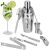 Springos Cocktail Shaker Set mit Sieb, Messbecher und Barwerkzeugen mit Mojito