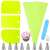 Springos 14 piece cake decorating set with piping bags, tips, and spatulas
