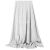 Springos Cozy Blanket, extra soft, white, 200x220 cm, draped, on white background