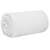 Springos Cozy Blanket, extra soft, white, 200x220 cm, rolled, on white background