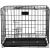Springos sklopivi kavez za životinje 60x50x42cm - Crni 117771298