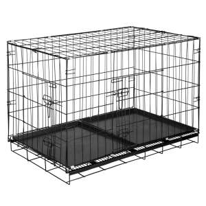 Springos Foldable Kennel 100 x 60 cm