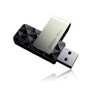 USB kľúč Silicon Power Blaze B30 128GB USB 3.0, čierny - Silicon Power