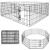 Springos 160cm animal playpen configurations collage