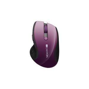 CANYON 2.4Ghz wireless mouse, optical tracking - blue LED, 6 buttons, DPI 1000/1200/1600, Purple pearl glossy (CNS-CMSW01P) 53673995 