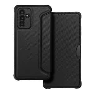 Forcell Razor black magnetic shockproof silicone frame book case for Samsung Galaxy A54 5G phone - Phone Case