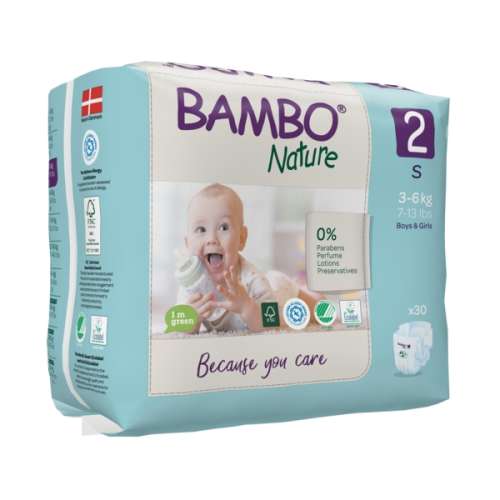 Bambo Nature Pelenka csomag 3-6kg Mini 2 (30db) 31473053